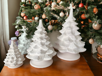 Duncan 19" Ceramic Christmas Tree with Plain Base