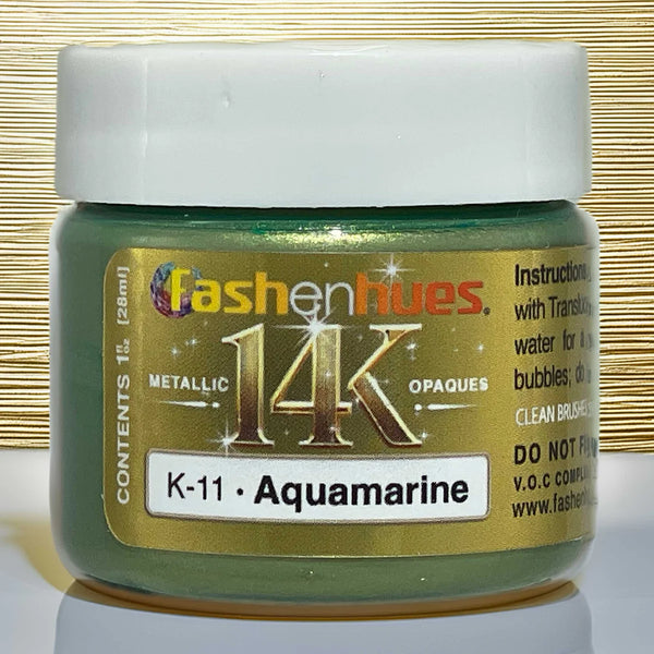 Fashenhues 14K Metallics K-11 Aquamarine