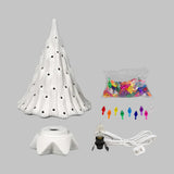 Medium Mayco Retro Christmas Tree With Light Kit