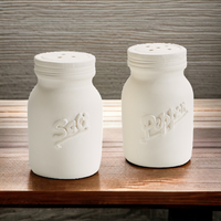 Mason Jar Salt and Pepper Shakers