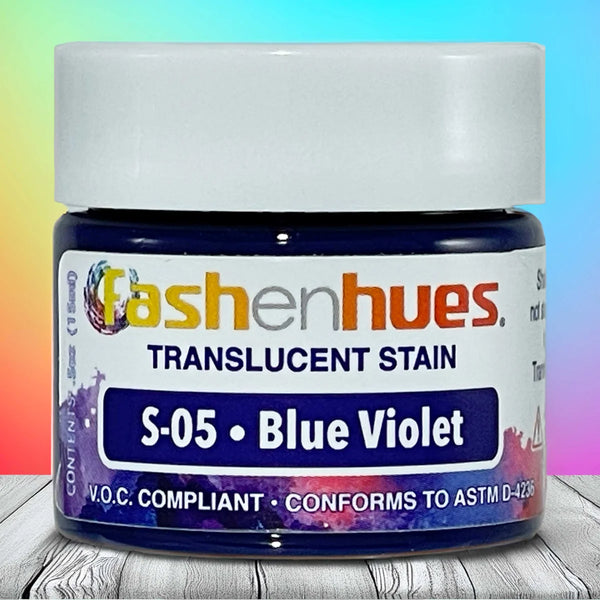 Fashenhues S-5 Blue Violet Translucent Stain (0.5 oz.)