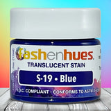 Fashenhues S-19 Blue Translucent Stain (0.5 oz.)