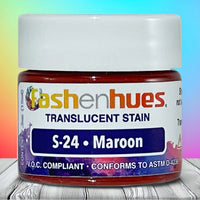 Fashenhues S-24 Maroon Translucent Stain (0.5 oz.)