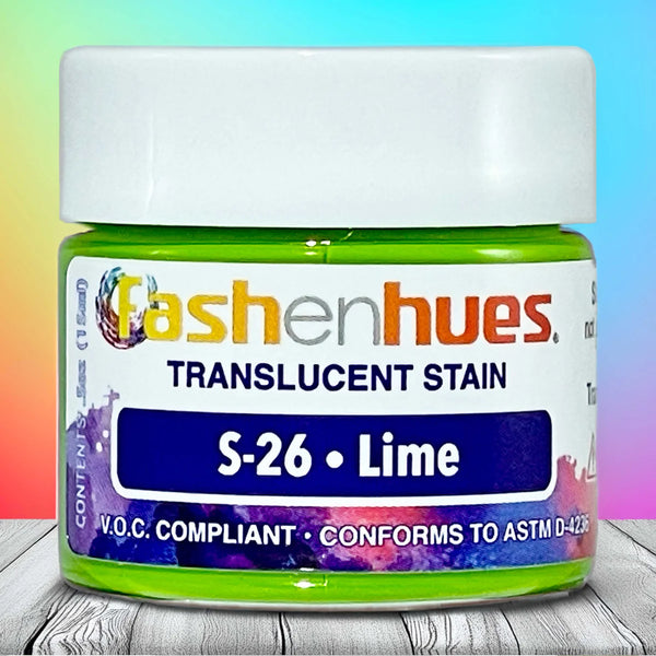 Fashenhues S-26A Lime Translucent Stain (0.5 oz.)