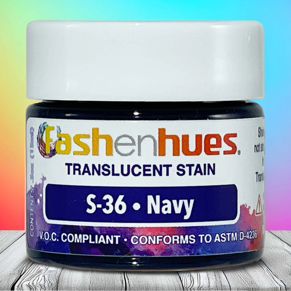 Fashenhues S-36 Navy Translucent Stain (0.5 oz.)