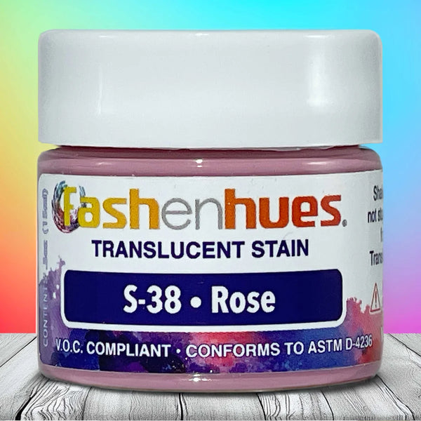 Fashenhues S-38 Rose Translucent Stain (0.5 oz.)