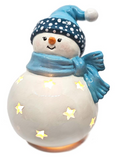 Pudgy Snowman Lantern