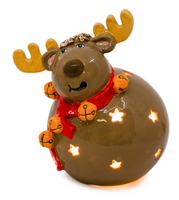 Pudgy Reindeer Lantern