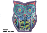 Day of the Dead Owl Dish