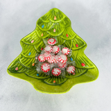 Vintage Christmas Tree Bowl 
