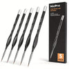 5pcs Nicpro Professional Detail Paint Brushes - Ultra-Fine Tip