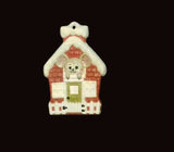 Alberta Mice Mouse Ornament Collectible A-60 - Mouse in House 3 5/8"" High