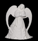 BEAUTIFUL ANGEL Holding BABY with Wings Spread