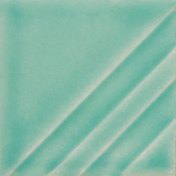 Mayco FN-237 Light Turquoise Foundations Sheer glaze