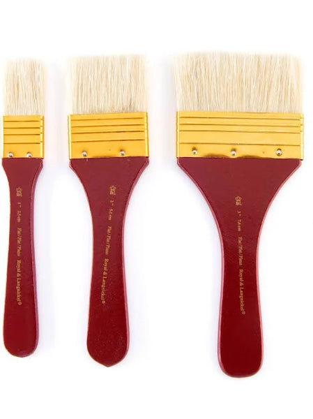 Royal 3 pack Large Area Acrylic and Oil Brushes