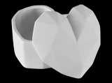 Faceted Heart Box