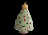 Smiling Christmas Tree Ornament