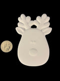 Reindeer Head Christmas Ornament