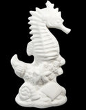 Seahorse with Coral & Shells