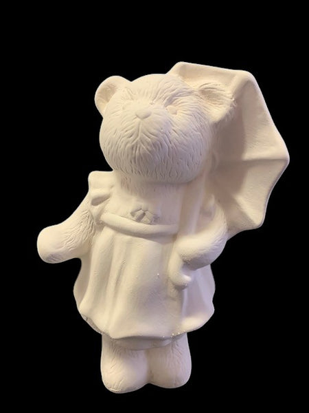 Teddy Bear with Umbrella