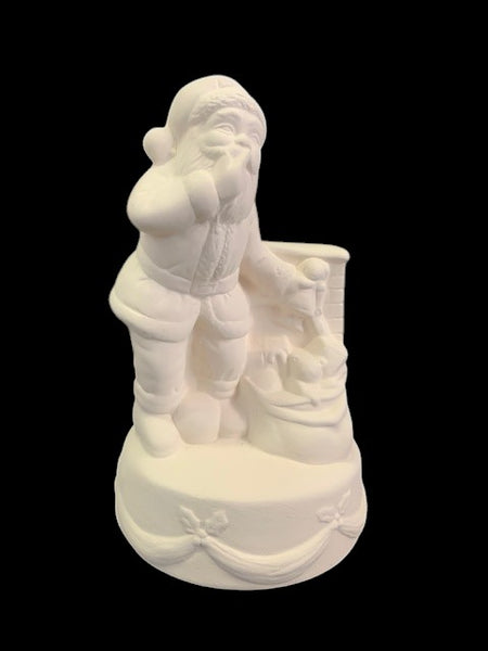 Santa Claus Hushing on Base