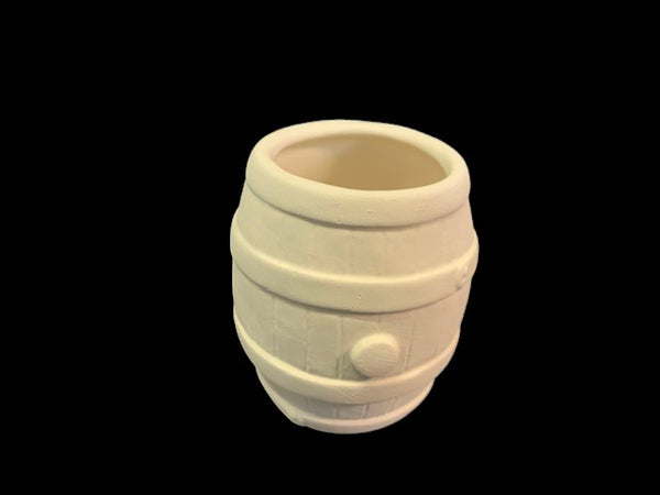 Barrel Pencil Holder or Succulent Planter