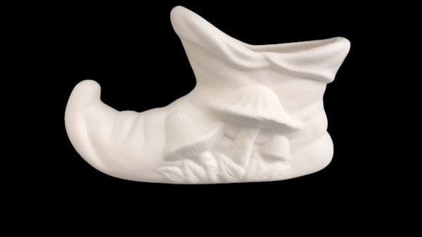 Mushroom Elf Boot Planter