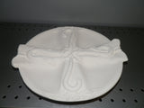 Christmas Candy Cane Candy Dish Plate
