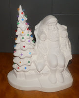 Santa in Chair LIGHT UP