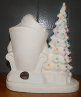 Santa in Chair LIGHT UP