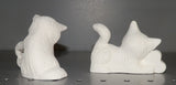 Set of 2 Kittens Kitty Cats with Hearts