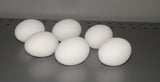 Easter Basket Eggs Actual Size  Set of 3