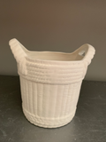 Weaved Basket Planter Vase
