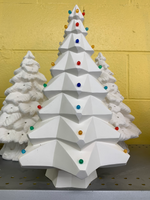 14" Faceted Christmas Tree