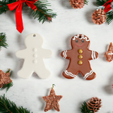 Gingerbread Man Flat Ornament