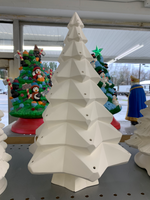 14" Faceted Christmas Tree
