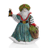 Large Renaissance Santa Holding Lantern