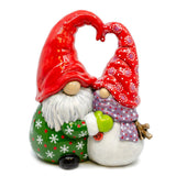 Large Hugging Gnome & Snowman