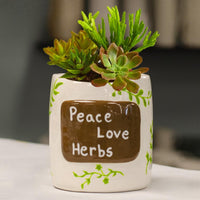 Simply Cottage Message Planter