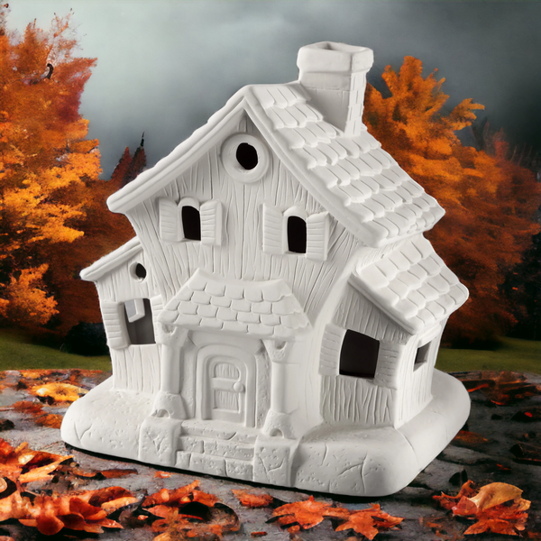 Haunted House Luminary