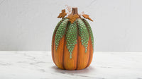 Large Beaded Pumpkin