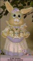 Mama Bunny with Babies