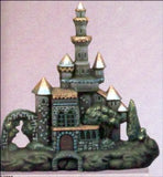 Large Mystical Fantasy CASTLE  12 1/2" tall