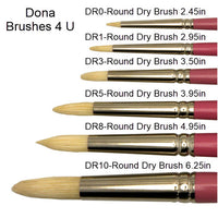 Dona Brushes 4 U Brush Round Drybrush Kit