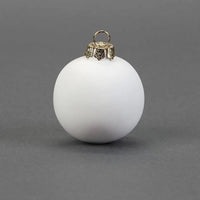 Globe Ornament Bisque