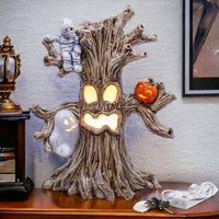 Haunted Halloween Tree Light Up