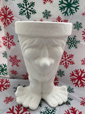 Grinning Waddle Crackpot Planter