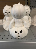 Ghost on Pumpkin Light Up