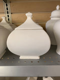 6" Squatty Ginger Jar