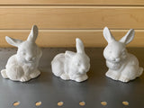Set of 3 Bunny Rabbits